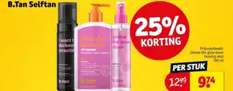 Kruidvat B.Tan Selftan aanbieding