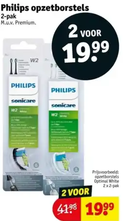 Kruidvat Philips opzetborstels aanbieding