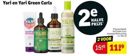 Kruidvat Yari en Yari Green Curls aanbieding