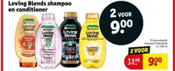 Kruidvat Loving Blends shampoo en conditioner aanbieding