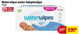 Kruidvat Waterwipes water babydoekjes aanbieding