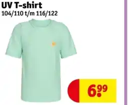 Kruidvat UV T-shirt aanbieding