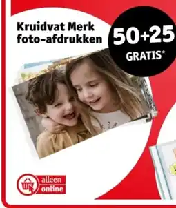 Kruidvat Kruidvat Merk foto-afdrukken aanbieding