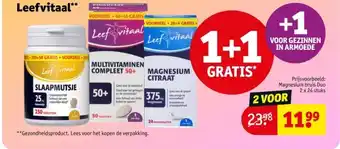 Kruidvat Leefvitaal aanbieding