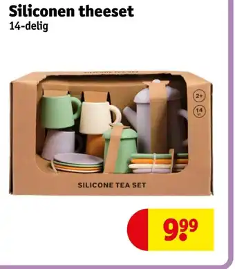 Kruidvat Siliconen theeset aanbieding