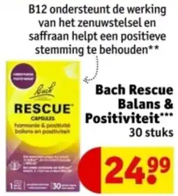 Kruidvat Bach Rescue Balans & Positiviteit aanbieding