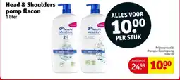 Kruidvat Head & Shoulders pomp flacon aanbieding
