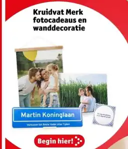 Kruidvat Kruidvat Merk fotocadeaus en wanddecoratie aanbieding