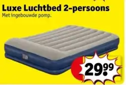 Kruidvat Luxe Luchtbed 2 persoons aanbieding