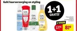 Kruidvat Guhl haarverzorging en styling aanbieding