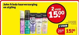 Kruidvat John Frieda haarverzorging en styling aanbieding