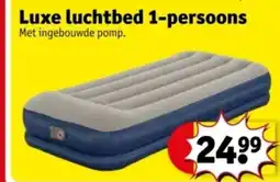 Kruidvat Luxe luchtbed 1 persoons aanbieding