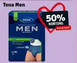 Kruidvat Tena Men aanbieding