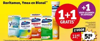 Kruidvat Davitamon, Ymea en Bional aanbieding
