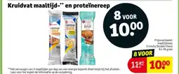 Kruidvat Kruidvat maaltijd en proteïnereep aanbieding