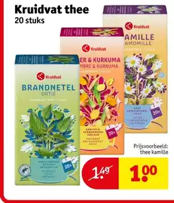 Kruidvat Kruidvat thee aanbieding