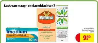 Kruidvat Last van maag en darmklachten? aanbieding