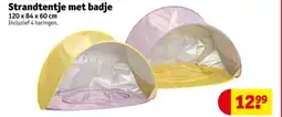 Kruidvat Strandtentje met badje aanbieding