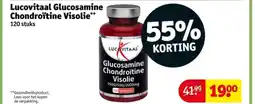 Kruidvat Lucovitaal Glucosamine Chondroïtine Visolie* aanbieding