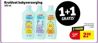 Kruidvat Kruidvat babyverzorging aanbieding