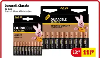 Kruidvat Duracell Classic aanbieding