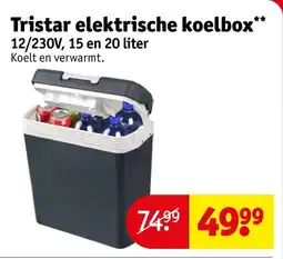 Kruidvat Tristar elektrische koelbox aanbieding