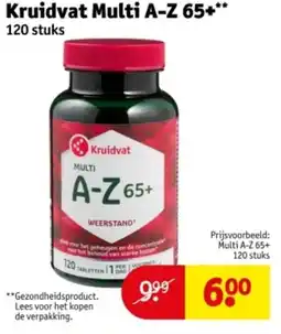 Kruidvat Kruidvat Multi A-Z 65+ aanbieding