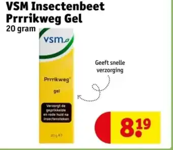Kruidvat VSM Insectenbeet Prrrikweg Gel aanbieding