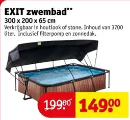 Kruidvat EXIT zwembad aanbieding