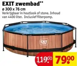 Kruidvat EXIT zwembad aanbieding