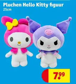 Kruidvat Pluchen Hello Kitty figuur aanbieding