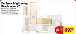 Kruidvat I'm From Brightening Rice trio pack aanbieding