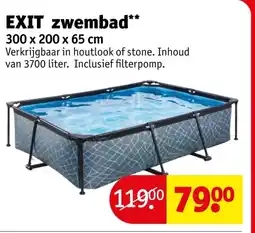 Kruidvat EXIT zwembad aanbieding
