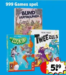 Kruidvat 999 Games spel aanbieding
