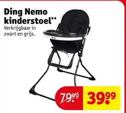 Kruidvat Ding Nemo kinderstoel aanbieding