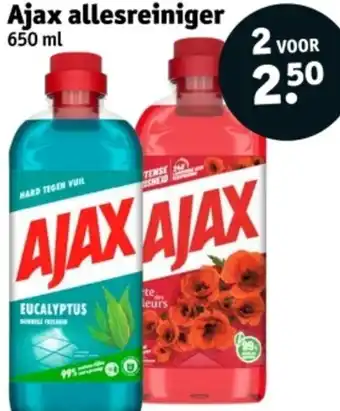 Kruidvat Ajax allesreiniger aanbieding
