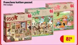 Kruidvat Franciens katten puzzel aanbieding
