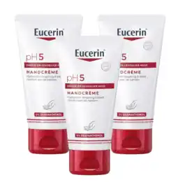 De Online Drogist Eucerin pH5 Handcrème Multiverpakking aanbieding