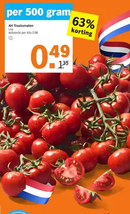Albert Heijn AH Trostomaten aanbieding