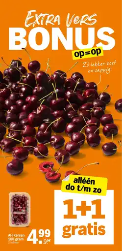 Albert Heijn AH Kersen aanbieding