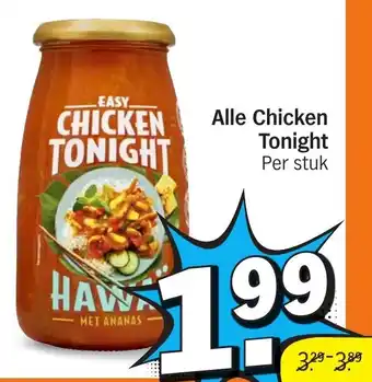 Albert Heijn Alle Chicken Tonight aanbieding