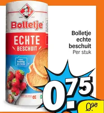 Albert Heijn Bolletje echte beschuit aanbieding