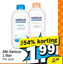 Albert Heijn Alle Sanicur aanbieding
