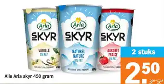 Albert Heijn Alle Arla skyr aanbieding