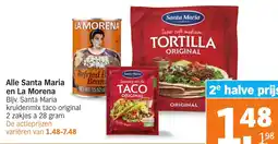 Albert Heijn Alle Santa Maria en La Morena aanbieding