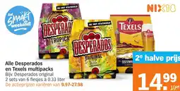Albert Heijn Alle Desperados en Texels multipacks aanbieding