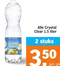 Albert Heijn Alle Crystal Clear aanbieding
