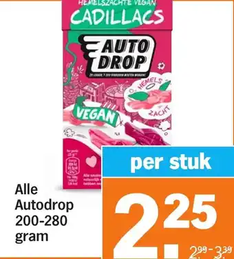 Albert Heijn Alle Autodrop aanbieding