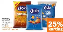 Albert Heijn Alle Croky aanbieding