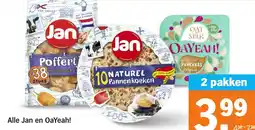 Albert Heijn Alle Jan en OaYeah! aanbieding